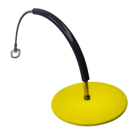 Frontline Drop Thru Anchor 12" Round Plate with 2 ft Cable DT1202